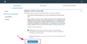 LinkedIn Connections Download Screenshot 4